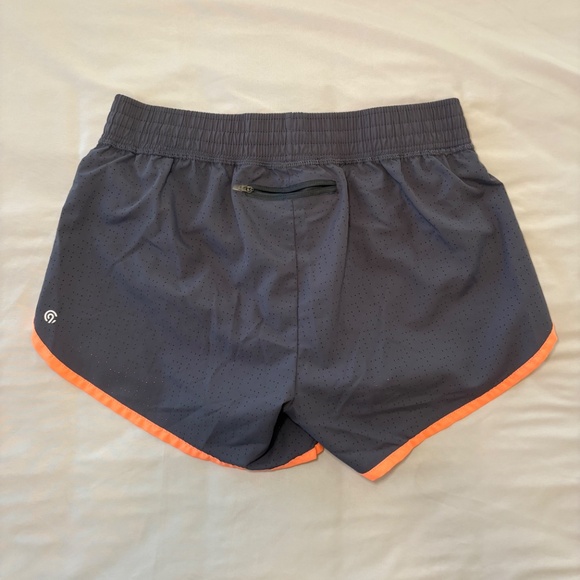 C9 by Champion Running Shorts Gray with Peach Trim Size Medium - Picture 2 of 8